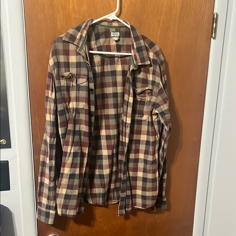 Habitat Skateboards Plaid Shirt w/camera cloth!